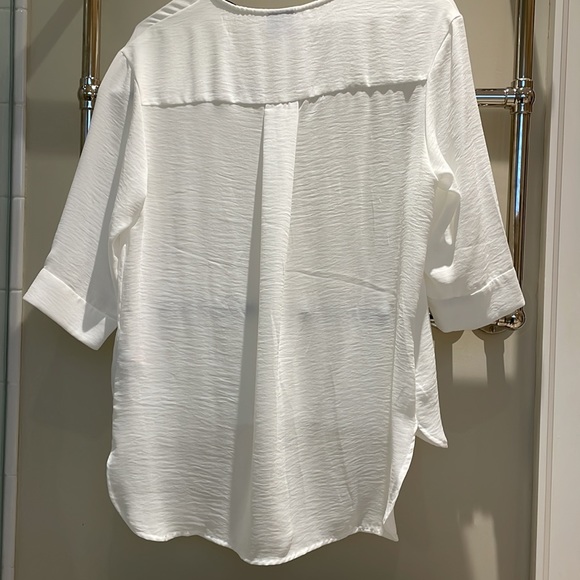 Lovely Selected Femme high-low t-shirt style polyester blouse - Picture 6 of 6